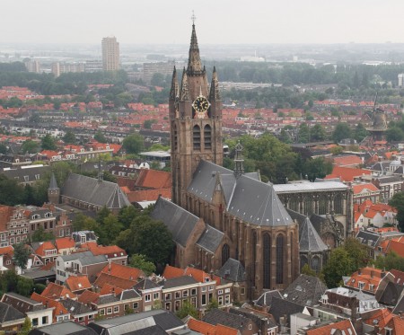 город Delft(Нидерланды)