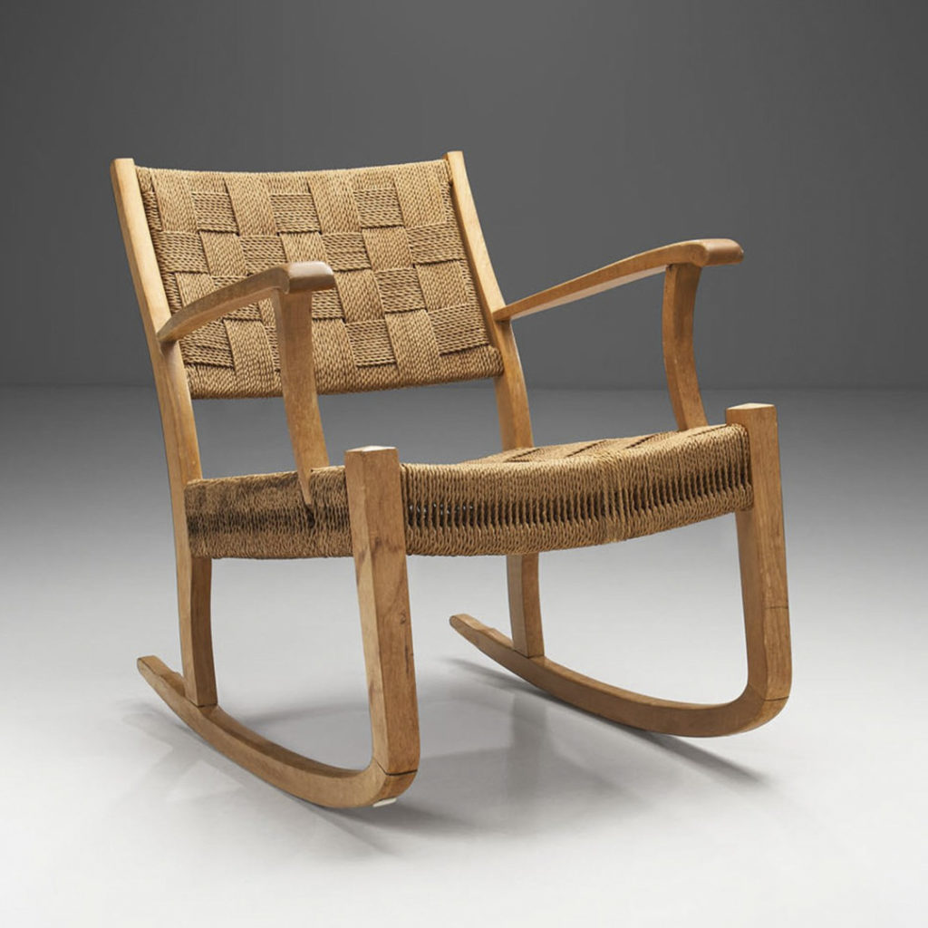 Датский шнур и кресло качалка, проект H Gallery