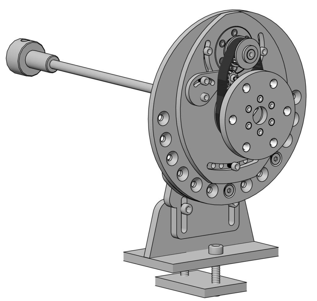 приспособление для эллиптического точения на токарном станке