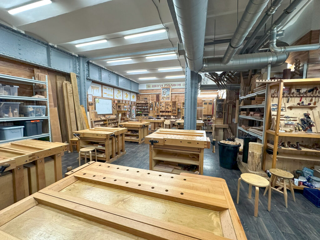 столярный класс, школа Rubankov 2025